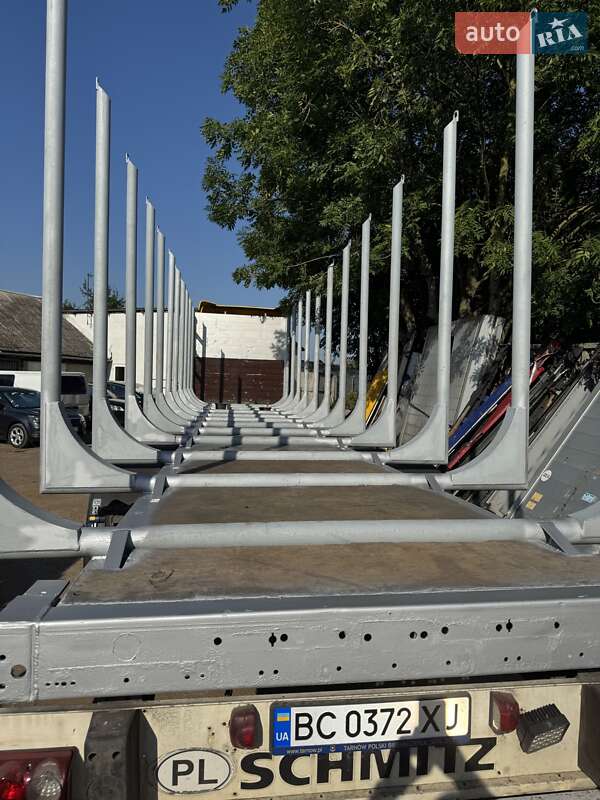 Лесовоз / Сортиментовоз - полуприцеп Schmitz Cargobull SAF 2012 в Львове