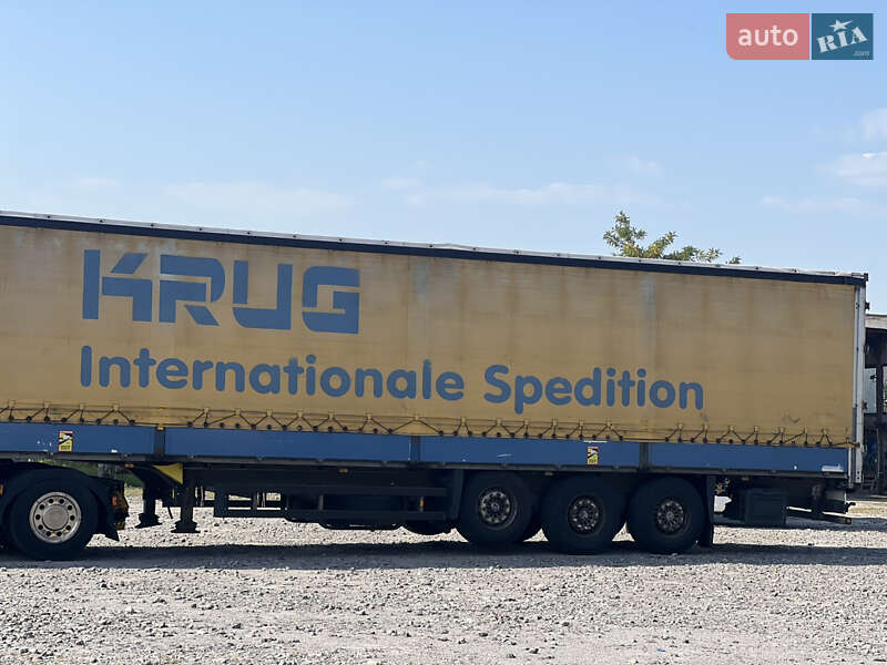 Тентованный борт (штора) - полуприцеп Schmitz Cargobull SAF 2008 в Виннице