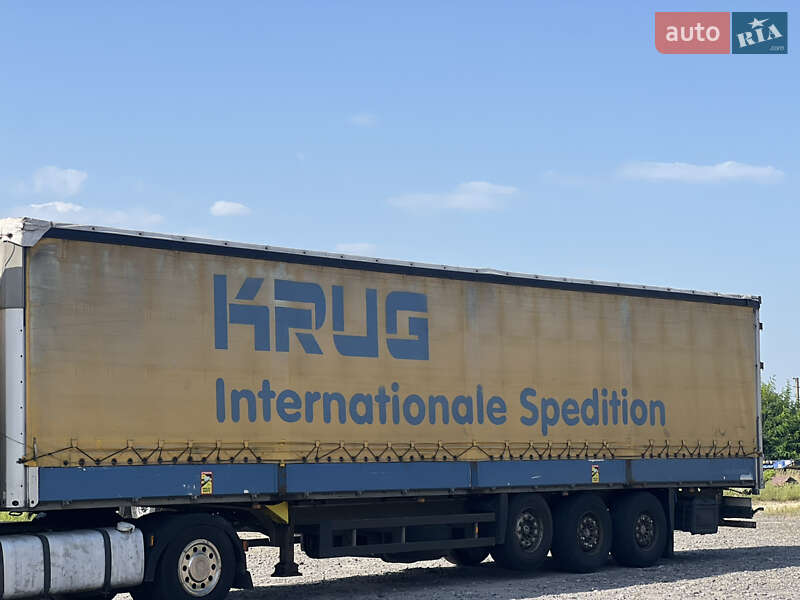 Тентованный борт (штора) - полуприцеп Schmitz Cargobull SAF 2008 в Виннице