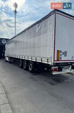 Тентованный борт (штора) - полуприцеп Schmitz Cargobull SAF 2014 в 