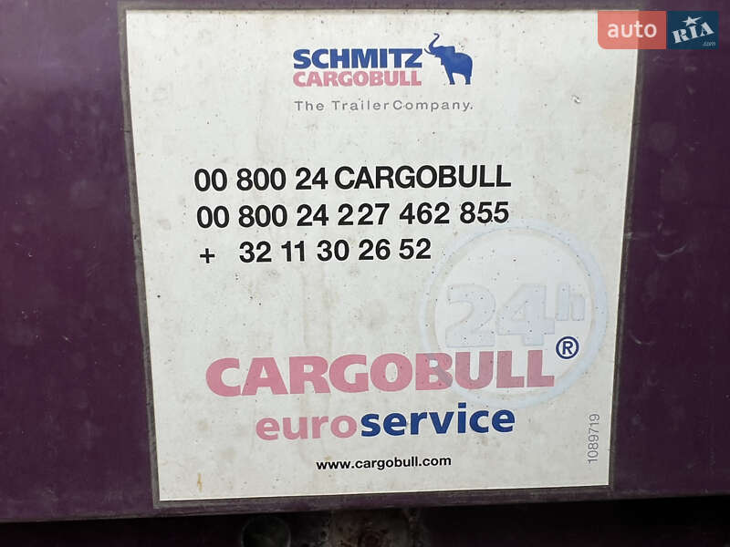 Тентований борт (штора) - напівпричіп Schmitz Cargobull SAF 2011 в Вінниці