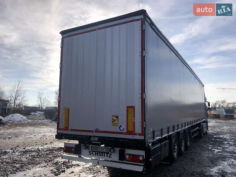Тентованный борт (штора) - полуприцеп Schmitz Cargobull SAF 2013 в Виннице