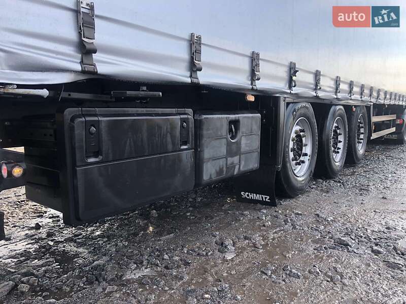 Тентованный борт (штора) - полуприцеп Schmitz Cargobull SAF 2013 в Виннице