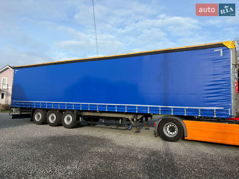Тентованный борт (штора) - полуприцеп Schmitz Cargobull SAF 2016 в Житомире
