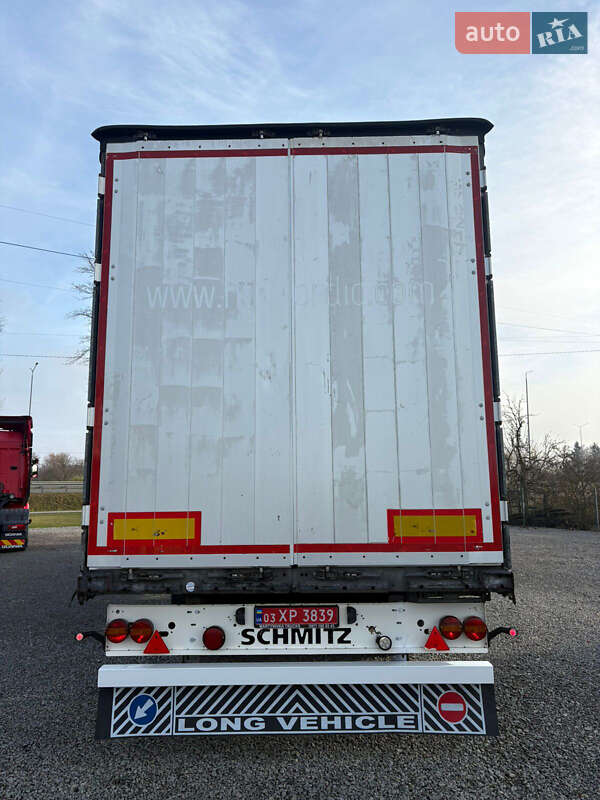 Тентованный борт (штора) - полуприцеп Schmitz Cargobull SAF 2016 в Житомире
