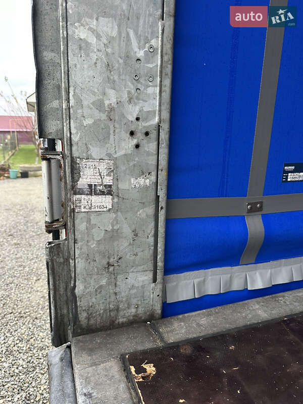 Тентованный борт (штора) - полуприцеп Schmitz Cargobull SAF 2016 в Житомире