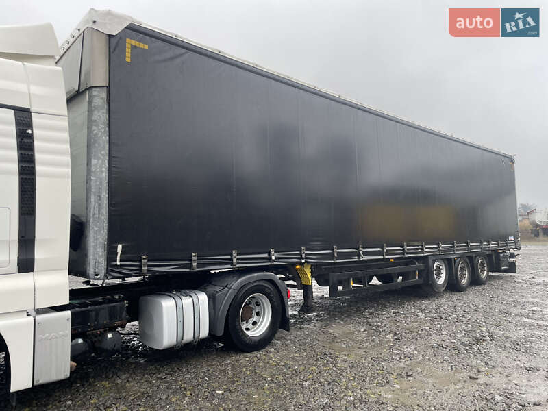 Тентований борт (штора) - напівпричіп Schmitz Cargobull SAF 2015 в Вінниці