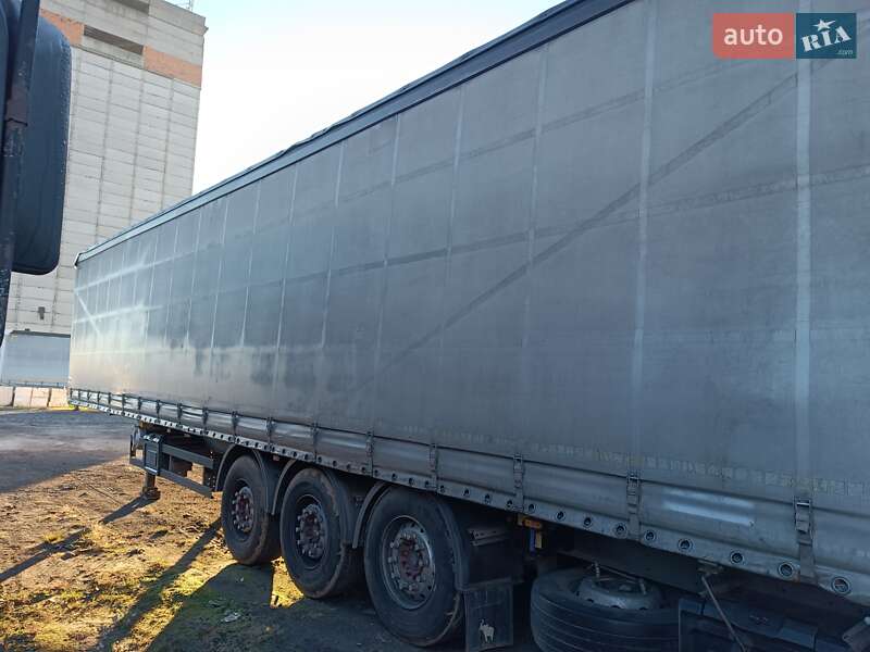 Тентованный борт (штора) - прицеп Schmitz Cargobull SAF 2012 в Ужгороде