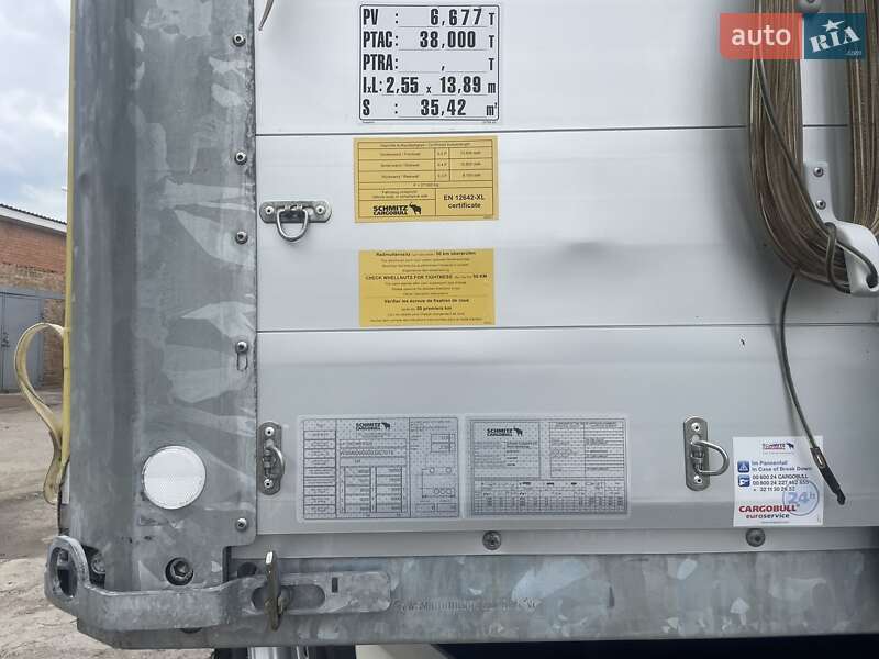 Тентований борт (штора) - напівпричіп Schmitz Cargobull SAF 2015 в Вінниці фото 18 Тентований борт (штора) - напівпричіп Schmitz Cargobull SAF 2015 в Вінниці