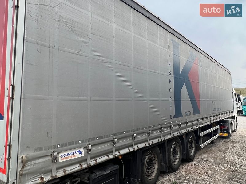 Тентованный борт (штора) - полуприцеп Schmitz Cargobull SAF 2013 в Ужгороде