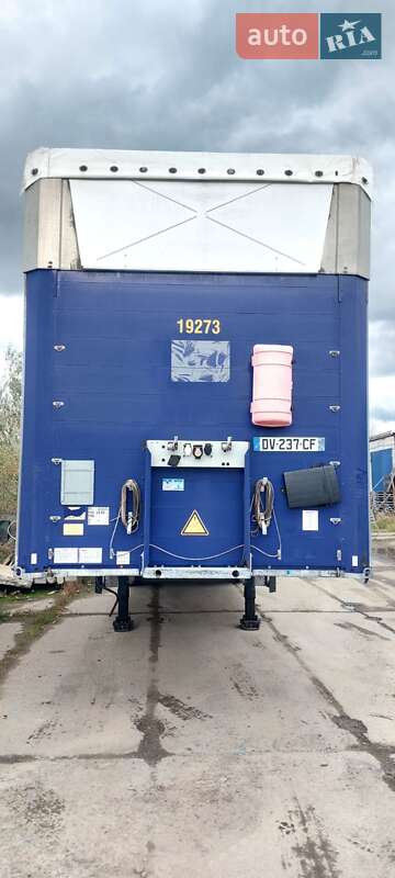 Тентованный борт (штора) - полуприцеп Schmitz Cargobull SCB S3B 2015 в Надворной