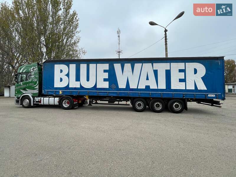 Тентований борт (штора) - напівпричіп Schmitz Cargobull SCB S3B 2015 в Запоріжжі