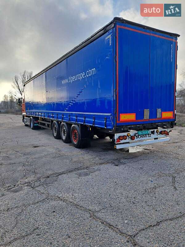 Тентований борт (штора) - напівпричіп Schmitz Cargobull SCB S3B 2015 в Дніпрі фото 2 Тентований борт (штора) - напівпричіп Schmitz Cargobull SCB S3B 2015 в Дніпрі