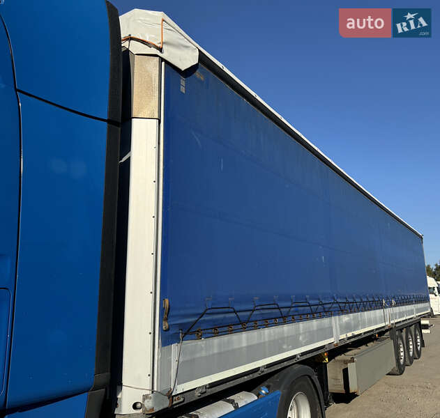 Тентований борт (штора) - напівпричіп Schmitz Cargobull SCB S3T 2014 в Рівному