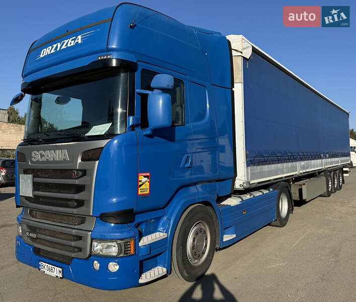 Тентований борт (штора) - напівпричіп Schmitz Cargobull SCB S3T 2014 в Рівному