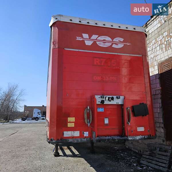 Тентований борт (штора) - напівпричіп Schmitz Cargobull SCB S3T 2015 в Кривому Розі