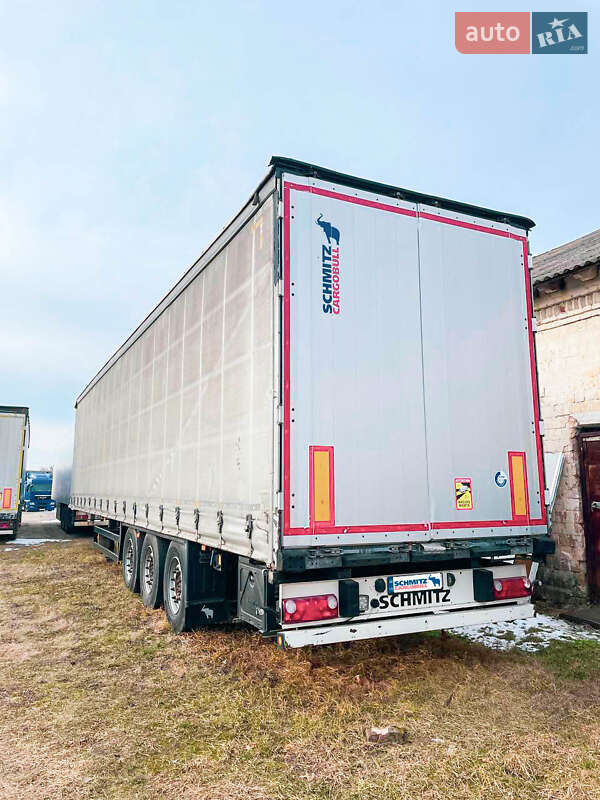 Тентованный борт (штора) - полуприцеп Schmitz Cargobull SCB S3T 2014 в 