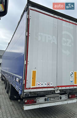 Тентований борт (штора) - напівпричіп Schmitz Cargobull SCB S3T 2012 в 