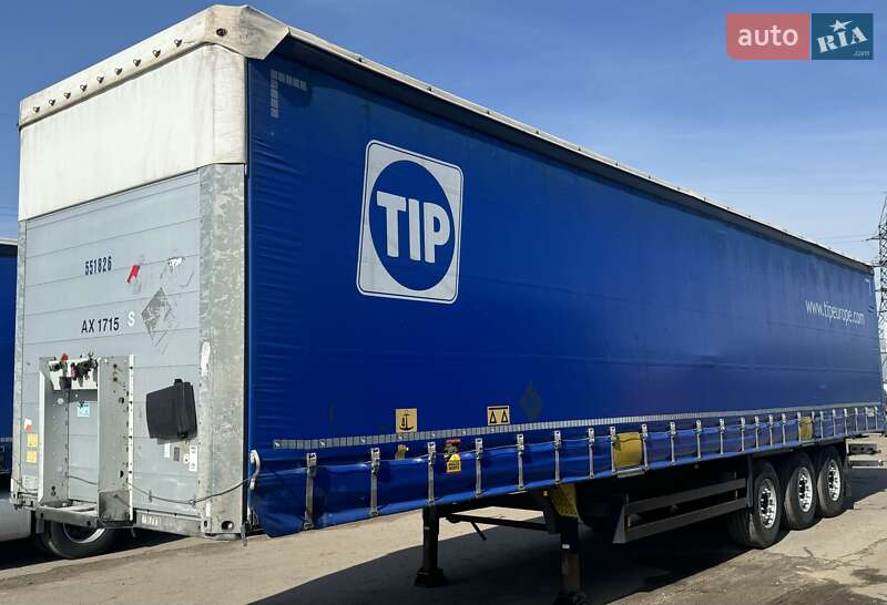 Тентованный борт (штора) - прицеп Schmitz Cargobull SCB S3T 2014 в 