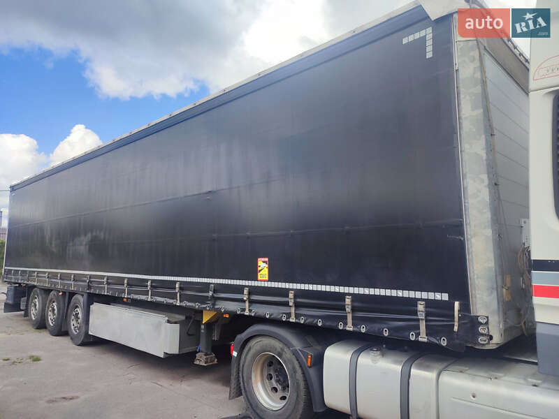 Тентований борт (штора) - напівпричіп Schmitz Cargobull SCB S3T 2015 в Нетішині