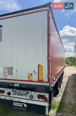 Тентованный борт (штора) - полуприцеп Schmitz Cargobull SCB S3T 2014 в 