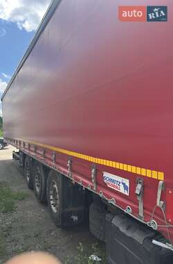 Тентованный борт (штора) - полуприцеп Schmitz Cargobull SCB S3T 2014 в 