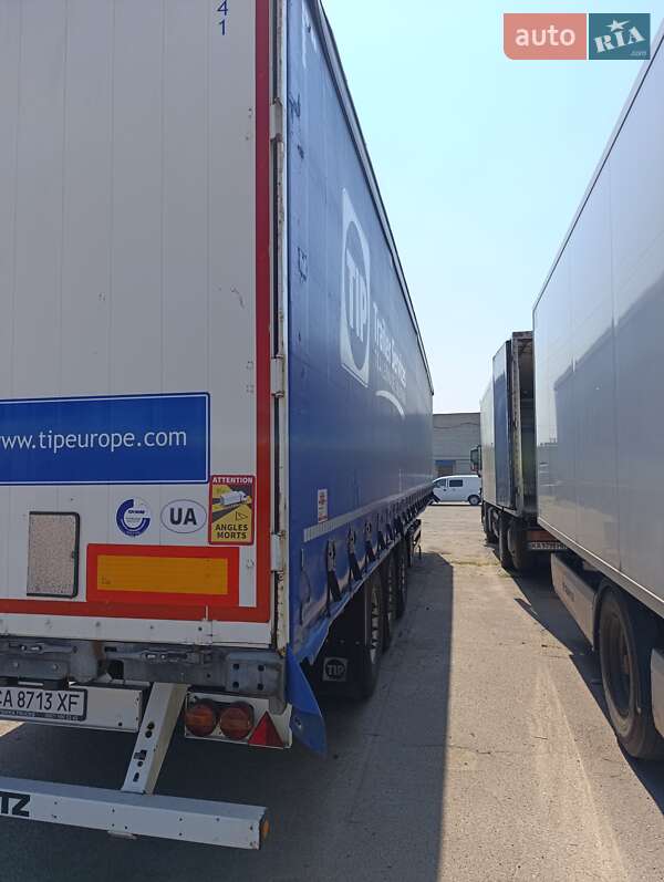 Тентований борт (штора) - напівпричіп Schmitz Cargobull SCB S3T 2014 в Черкасах