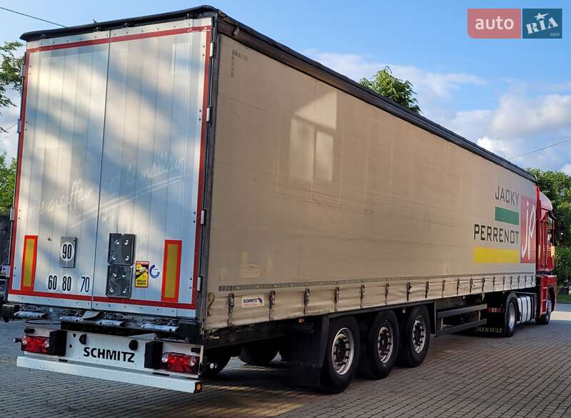 Тентований борт (штора) - напівпричіп Schmitz Cargobull SCB S3T 2014 в Бориславі