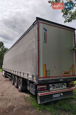 Тентованный борт (штора) - полуприцеп Schmitz Cargobull SCB S3T 2013 в 