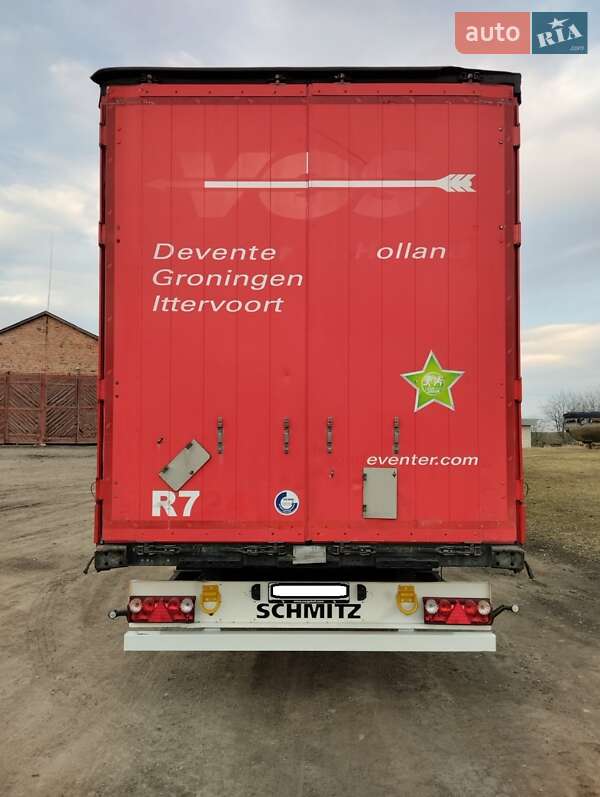 Тентованный борт (штора) - полуприцеп Schmitz Cargobull SCB S3T 2015 в Шептицькому
