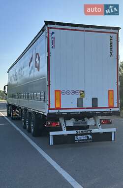 Тентований борт (штора) - напівпричіп Schmitz Cargobull SCB S3T 2017 в 
