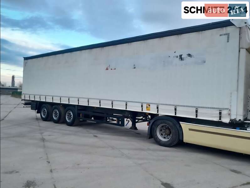 Тентований борт (штора) - напівпричіп Schmitz Cargobull SCB S3T 2014 в Чорноморську