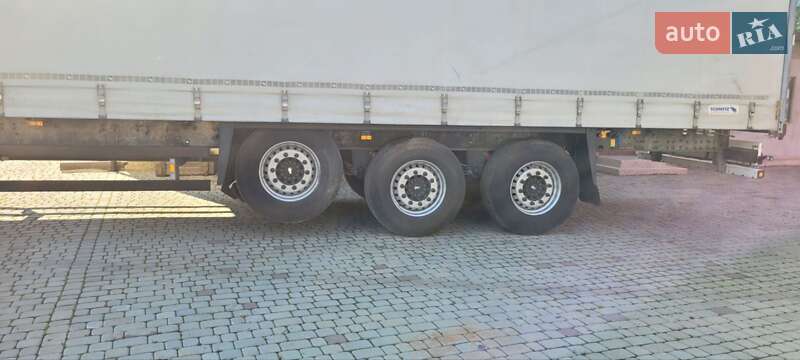 Тентований борт (штора) - напівпричіп Schmitz Cargobull SCB S3T 2014 в Бориславі