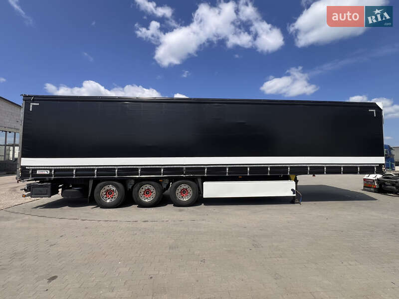 Тентований борт (штора) - напівпричіп Schmitz Cargobull SCB S3T 2016 в Тячеві
