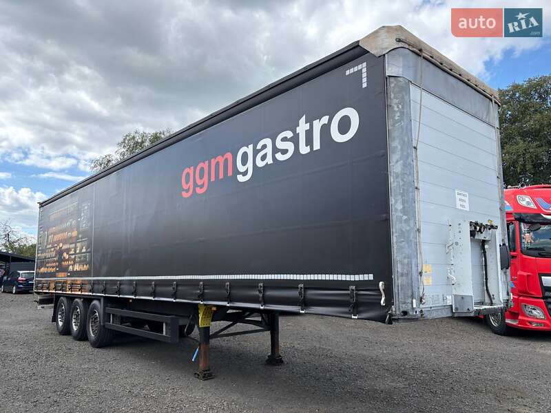 Тентований борт (штора) - напівпричіп Schmitz Cargobull SCB S3T 2016 в Ковелі