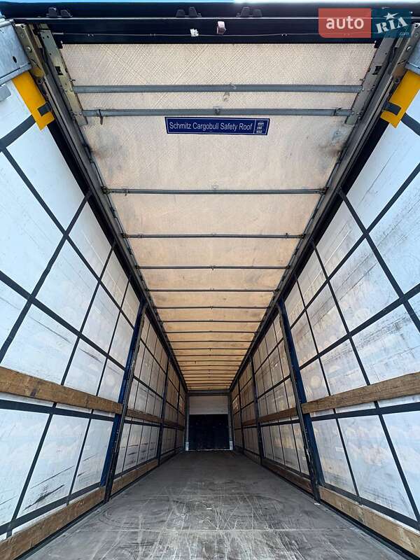 Тентований борт (штора) - напівпричіп Schmitz Cargobull SCB S3T 2016 в Ковелі