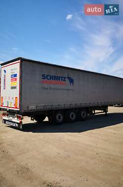 Тентований борт (штора) - напівпричіп Schmitz Cargobull SCB S3T 2013 в 