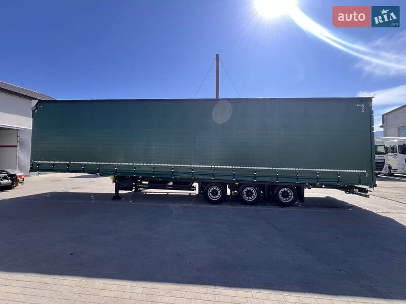 Тентований борт (штора) - напівпричіп Schmitz Cargobull SCB S3T 2016 в Тячеві