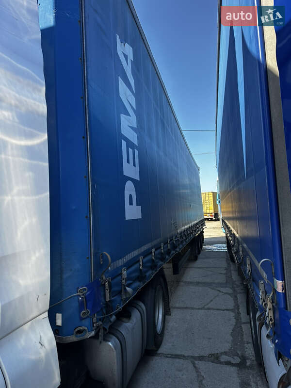 Тентований борт (штора) - напівпричіп Schmitz Cargobull SCB S3T 2014 в Луцьку