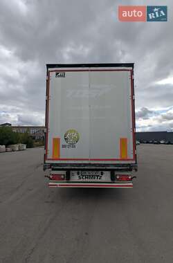 Тентованный борт (штора) - полуприцеп Schmitz Cargobull SCB S3T 2014 в 
