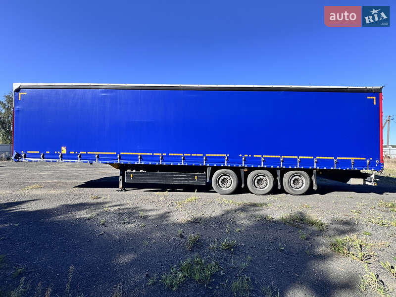 Тентований борт (штора) - напівпричіп Schmitz Cargobull SCB S3T 2014 в Ратному