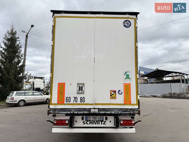 Тентованный борт (штора) - полуприцеп Schmitz Cargobull SCB S3T 2017 в Ровно