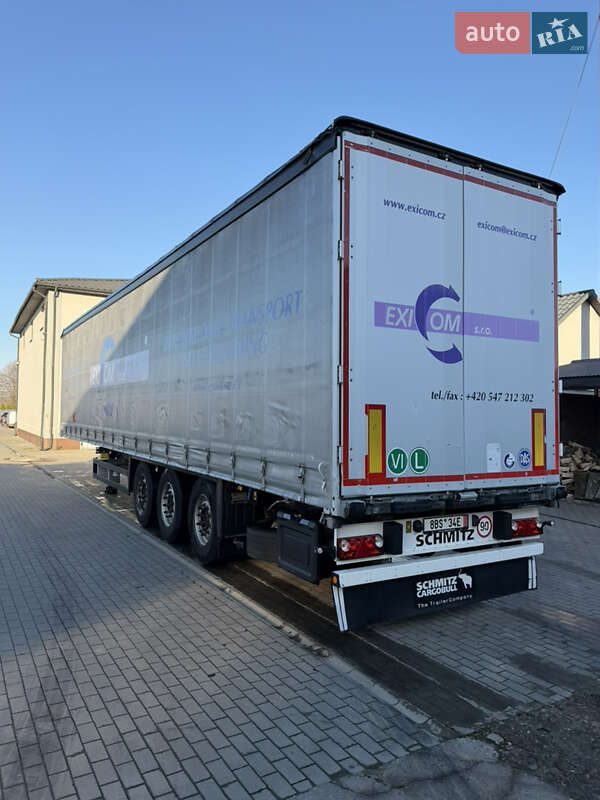Тентованный борт (штора) - полуприцеп Schmitz Cargobull SCB S3T 2015 в Тячеве