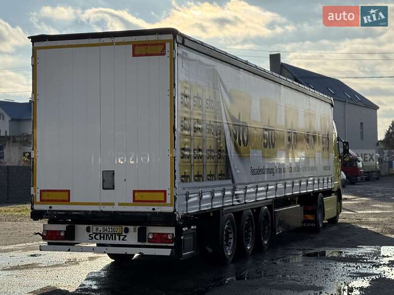 Тентований борт (штора) - напівпричіп Schmitz Cargobull SCB S3T 2015 в Житомирі
