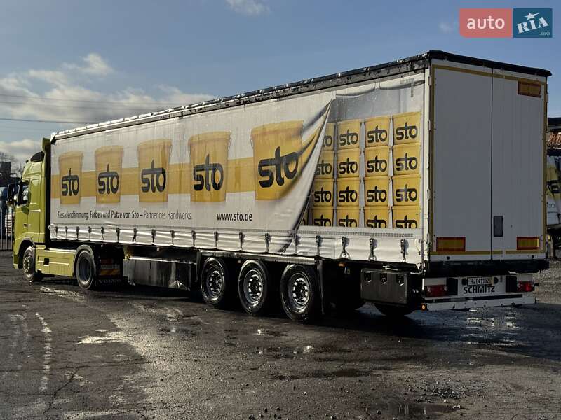 Тентований борт (штора) - напівпричіп Schmitz Cargobull SCB S3T 2015 в Житомирі