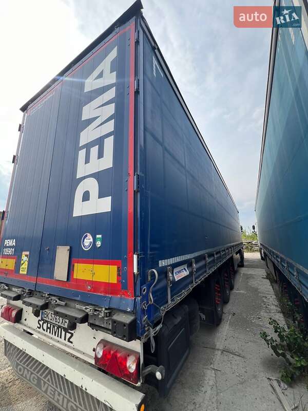 Тентований борт (штора) - напівпричіп Schmitz Cargobull SCB S3T 2015 в Рівному