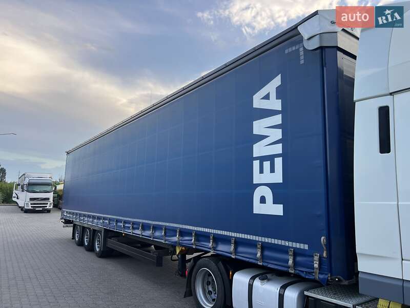 Тентований борт (штора) - напівпричіп Schmitz Cargobull SCB S3T 2017 в Луцьку