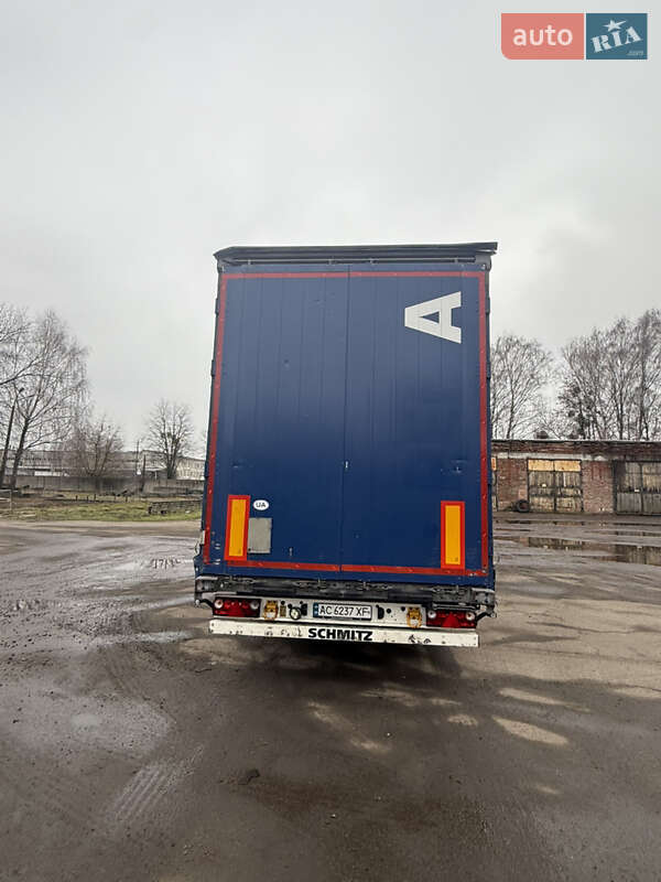 Тентованный борт (штора) - полуприцеп Schmitz Cargobull SCB S3T 2015 в Луцке