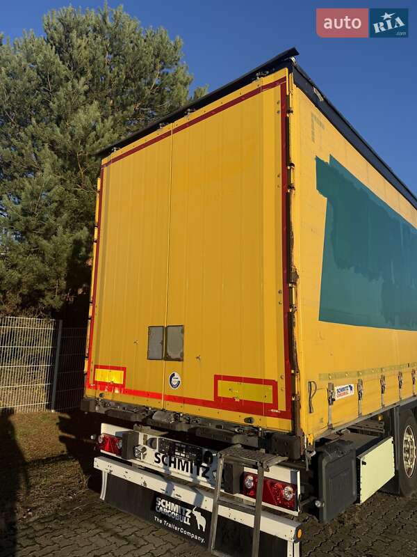 Тентованный борт (штора) - полуприцеп Schmitz Cargobull SCB S3T 2016 в Черновцах