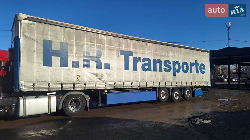 Тентований борт (штора) - напівпричіп Schmitz Cargobull SCB S3T 2014 в Калуші